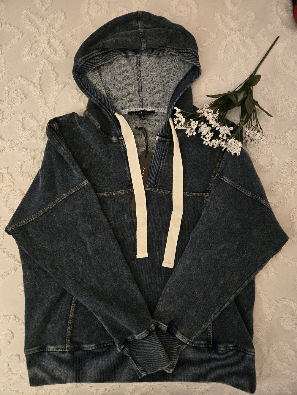Womens' Denim Hoodie